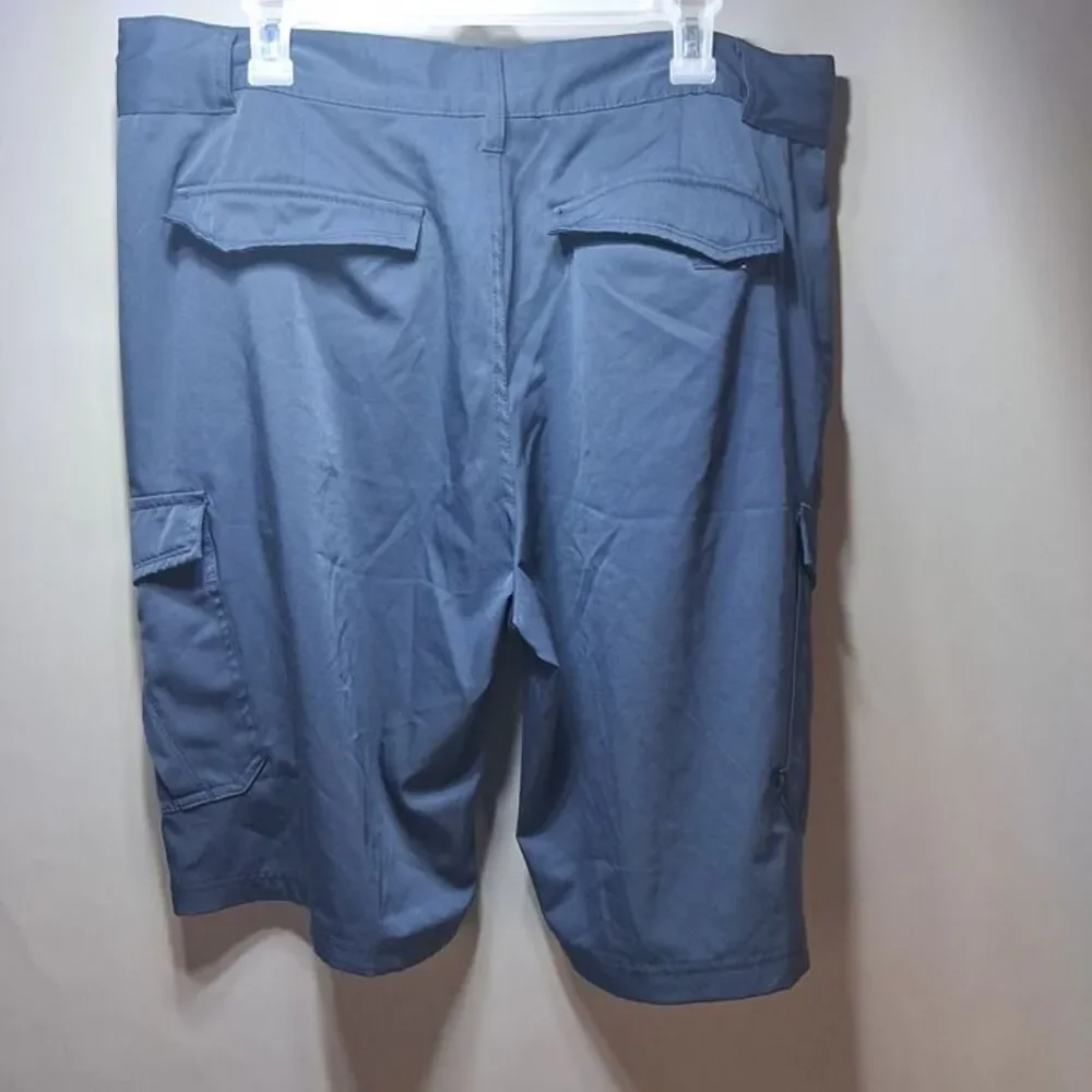 Denali Men's Size 36 Blue Stretch Cargo Shorts Lightweight Hiking Trail Casual